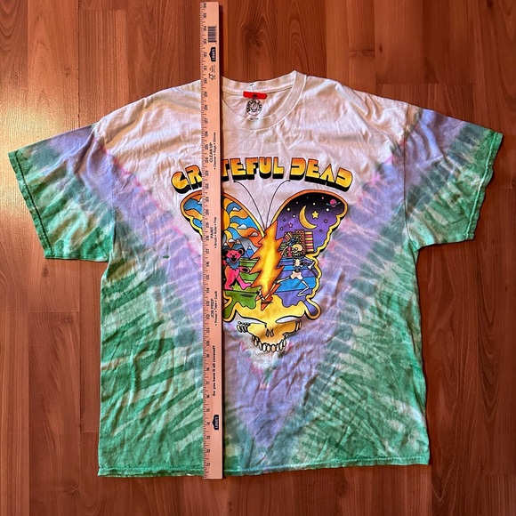 NWT Grateful Dead ☠️ tie dyed T-shirt size 1X - Picture 5 of 6